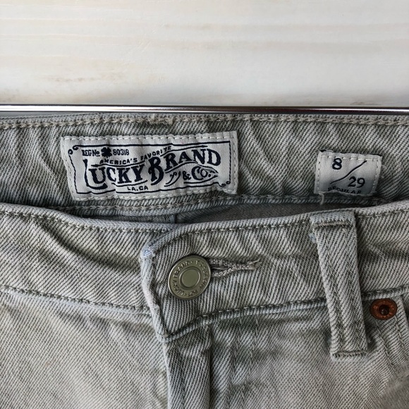 Lucky Brand jeans soft gray sweet and straight 29 - Picture 3 of 8